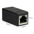 thumbnail image 5 of Rj45 8pin Ethernet Coupler Extender for Fast Speed Networking Cable Extender, 5 of 7