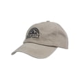 thumbnail image 1 of Gravity Outdoor Co. Pigment Dyed Adjustable Baseball Cap - Black Logo - Khaki, 1 of 2