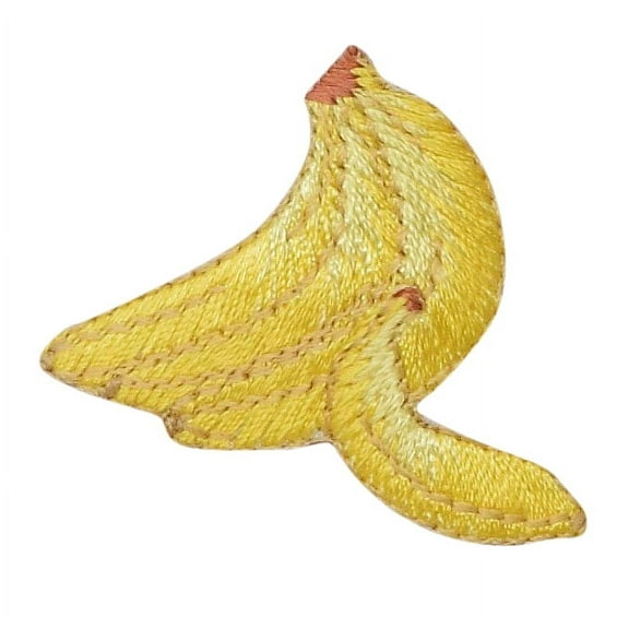 Banana Bunch - Fruit - Yellow - Embroidered Patch/ Iron on Applique
