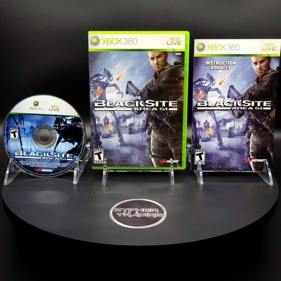 Restored BlackSite: Area 51 | Microsoft Xbox 360 | 2007 | Tested (Refurbished)