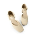 thumbnail image 2 of Dream Pairs Womens Square Toe block heel pumps, 2 of 7