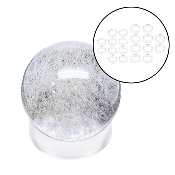 Base Mármoles Del Soporte de Exhibición de Acrílico 20pcs Yotijar soporte de bola de cristal
