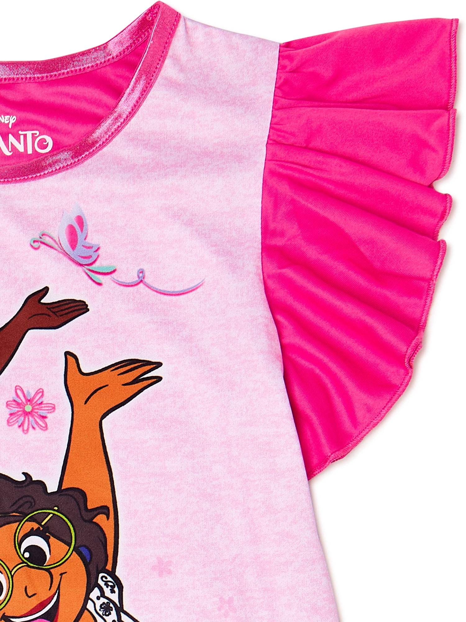 Disney Encanto Girls Short Sleeve Pajama Nightgown, Sizes 4-10