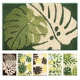 thumbnail image 5 of CSCHome Summer Style Leaf Fashion Bath Rug Machine Washable Absorbent Soft Plush Shaggy Bath Rug Bedroom Decor, 5 of 5