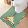thumbnail image 2 of Yayeee Bath Rug for Bathroom Floor Non Slip Rectangle Fluffy Soft Absorbent Mat, 16"x24", Lemon Glass, 2 of 7