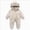 A85--Beige, variant on 6-9 Months Newborn One-Piece Jumpsuit Newborn Infant Baby Girl Boy Cute Solid Long Sleeves Cartoon Ear Fleece Footed Hooded Zipper Romper Warm Jumpsuit Outfits Navy Newborn Gift