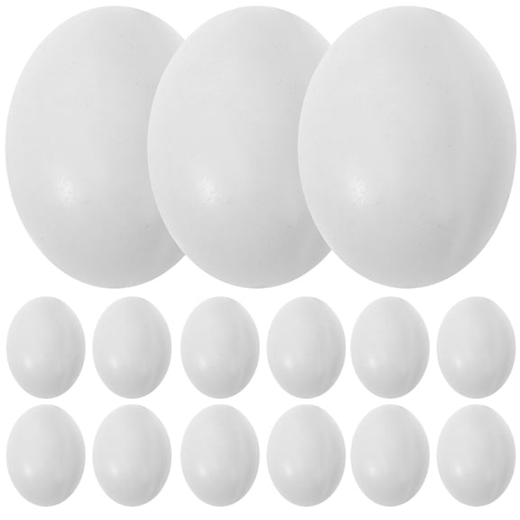 HONMEET White Artificial Cockatiel Eggs for Bird Breeders, Nesting, and Decorative Use