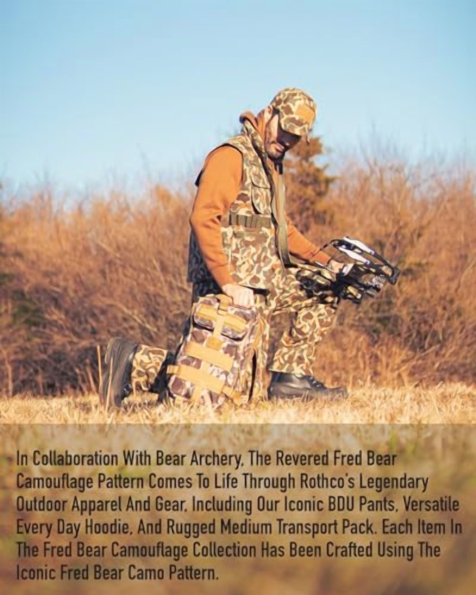 Rothco Fred Bear Camo Medium Transport Pack 19055