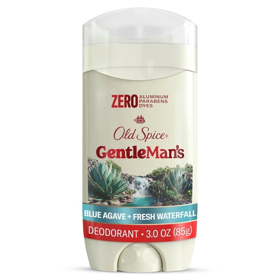 Old Spice Deodorant for Men, Aluminum Free, Blue Agave Fresh Waterfall, 24/7 Odor Protection, 3.0 oz