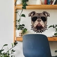 thumbnail image 6 of Sunglasses Dog Metal Tin Sign French Bulldog Vintage Tin Sign Retro Dog Plaque Poster Metal Wall Decor for Bar Living Room Cafeteria Bathroom Dining Hall Kitchen Restaurant ColorfulDIY, 6 of 8