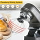 thumbnail image 5 of Batidora de pie Batidora de pie, 5QT 600W, batidora de masa para alimentos con cabezal inclinable de 6 velocidades, batidora eléctrica de cocina con tazón de acero inoxidable Abanopi Batidora de pie, 5 of 7