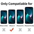 thumbnail image 2 of Phone Case Compatible for iPhone 13 6.1 Inch, Slim Fit Cases Soft TPU Bumper Protective Cover, Black, 2 of 9