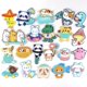 thumbnail image 1 of Lote de 21 parches bordados JM para planchar y coser animales, 1 of 5
