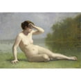 thumbnail image 2 of L. Nicolas 24x18 Gold Ornate Framed and Double Matted Museum Art Print Titled - Nimf (1886), 2 of 4