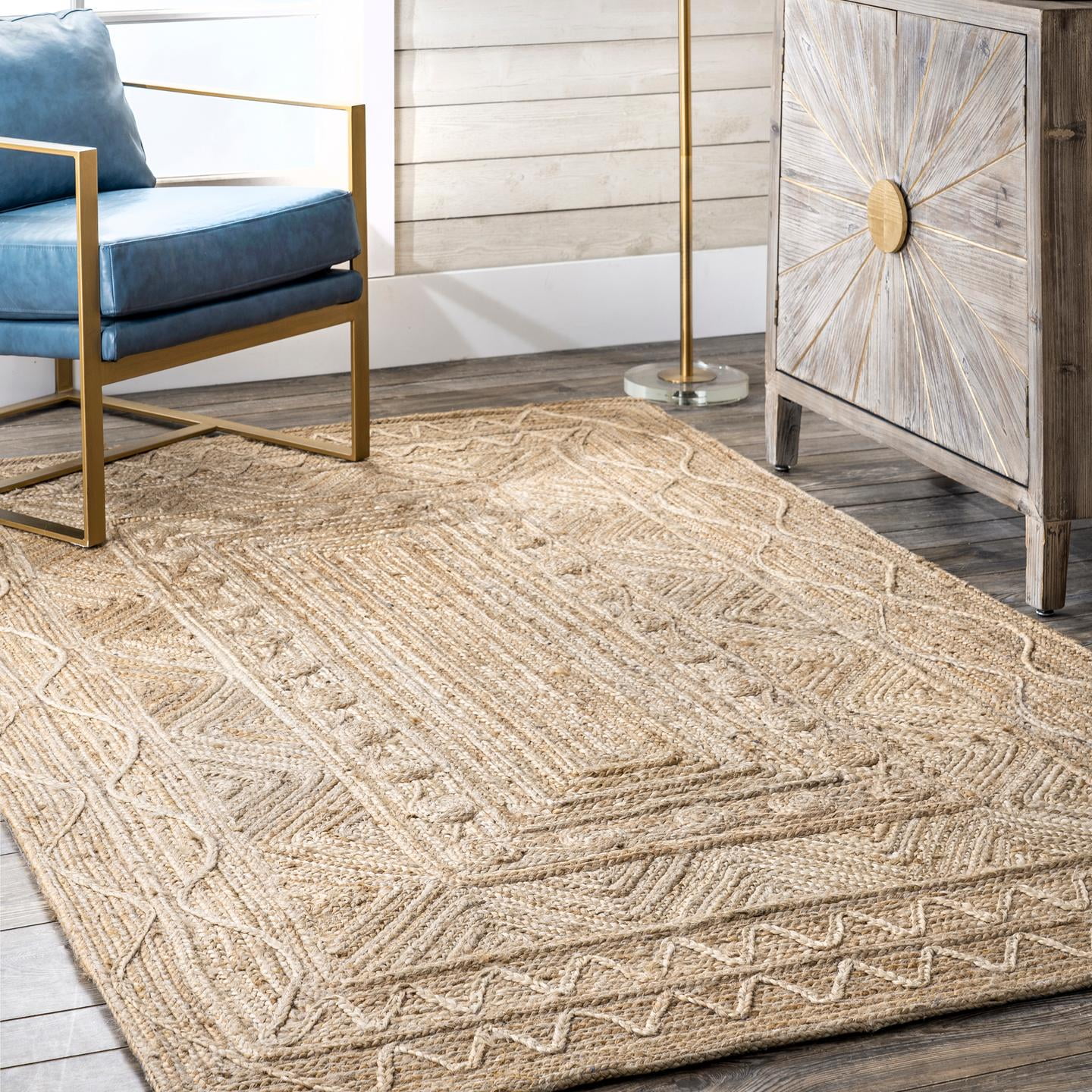 NuLOOM Amora Textured Jute Area Rug - Walmart.com - Walmart.com