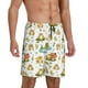 thumbnail image 2 of Fotbe Cute Frog Pantalones Cortos de Pijama para Hombre, Ropa de Dormir, Pantalones de Pijama Cortos para Hombre-3X-Large, 2 of 6