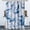 Blue, variant on Black White Shower Curtain, Abstract Marble Shower Curtains for Bathroom Décor, Textured Waterproof Cloth Fabric Shower Curtain Set with 12 Metal Hooks, 72 x 72 Inch