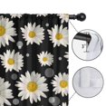 thumbnail image 4 of Blackout Kids Curtains,Black Sunflower Childrens Insulated Curtains Set Of 2,Bedroom Essentials,Toddler Room Decor 42x84in(106x213cm), 4 of 4