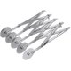 thumbnail image 1 of 2024,5 Wheel Pastry Slicer, Stainless Steel Telescopic Pizza Slicer, Multi Wheel Cutter, Dough Divider, 1 of 5