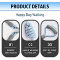 thumbnail image 4 of Double Dog Leash,Dual Dog Leash 360° Swivel No Tangle Two Dog Leash for Walking Two Dogs, Double Dog Leash for Medium & Small Dogs Detachable Design for Effortless Walks and Control, 4 of 6