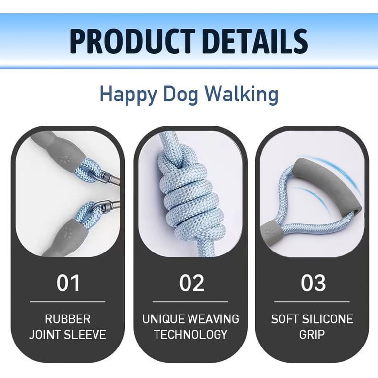 Dual Dog Leash with 360° Swivel Coupler photo 4
