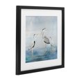 thumbnail image 3 of Stupell Industries Coastal Heron Family Black Framed Print Under Glass design by Lily K., 13 x 13, 3 of 10