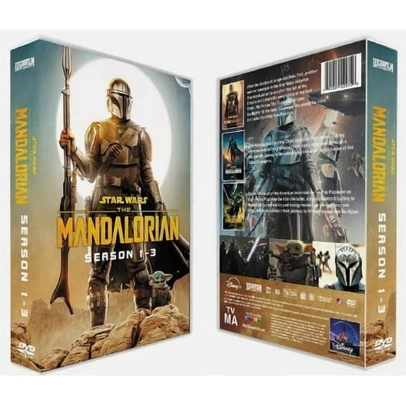 The Mandalorian: The Complete Series, Seasons 1-3 (DVD-Box-Set) Free Shipping!