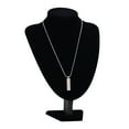 thumbnail image 2 of Sun Flower Urn Necklace Cylinder Bar Heart Cylinder Urn Necklace for Ashes Keepsake Memory Keepsake Cremation Jewelry, 2 of 7
