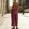 thumbnail image 6 of Women's Soft Cotton Jersey Knit Loungewear Set, Loose Relaxed Fit with Elastic Waistband, Lightweight Breathable Two Piece Matching Top and Shorts, Casual Summer Outfit | TruHer,Wine L, 6 of 7