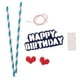 thumbnail image 4 of 10 juegos feliz cumpleaños pastel topper bandera bunting banner fiesta pastel decoración Sunnimix Cake Topper Banner, 4 of 6