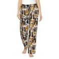 thumbnail image 1 of Bingfone Cute Dog Pattern Pajamas for Women,Pajama Pants with Pockets-XX-Large, 1 of 6