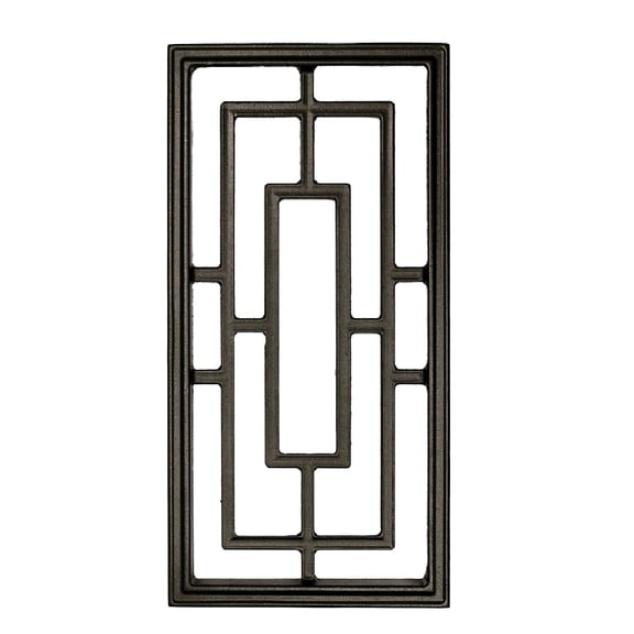 Nuvo Iron 8-5/8 In. W. x 17-1/4 In. H. Rectangle Cast Aluminum Gate Insert ACW57