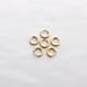 thumbnail image 1 of 6 unids/lote de pendientes de aro pequeños de círculo de Metal Simple de acero inoxidable para mujeres y niñas, joyería para Piercing, oreja de hélice redonda geométrica Tan Jianjun unisex, 1 of 2