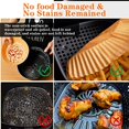 thumbnail image 4 of Air Fryer Liners,120 Pcs Air Fryer Paper Liners,Non-Stick Air Fryer Liners Disposable for 3-5QT Air Fryer Waterproof and Oil-proof Food Grade, 4 of 7