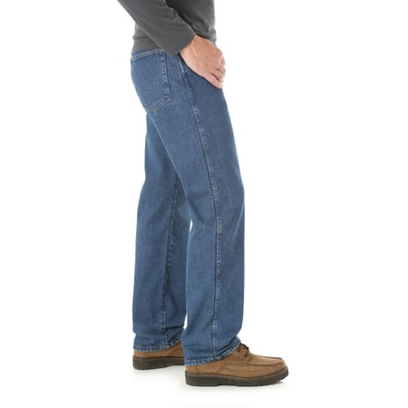 Rustler - Wrangler Rustler Men's and Big Men's Relaxed Fit Jeans ...