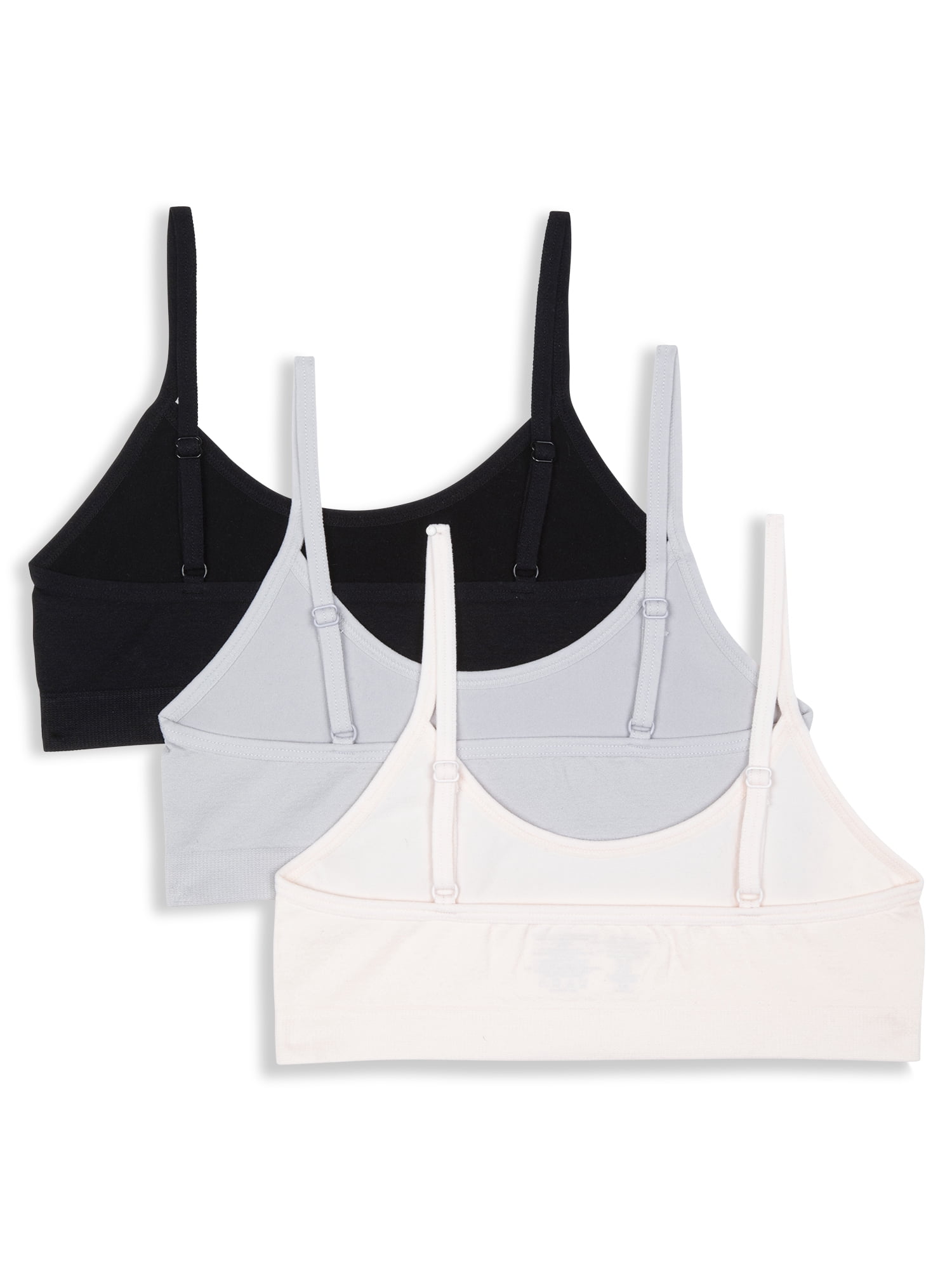 Maidenform Sweet Nothings Girls Pull-Over Scoop Neck Seamless Bra, 3-Pack, Sizes (S-XXL)