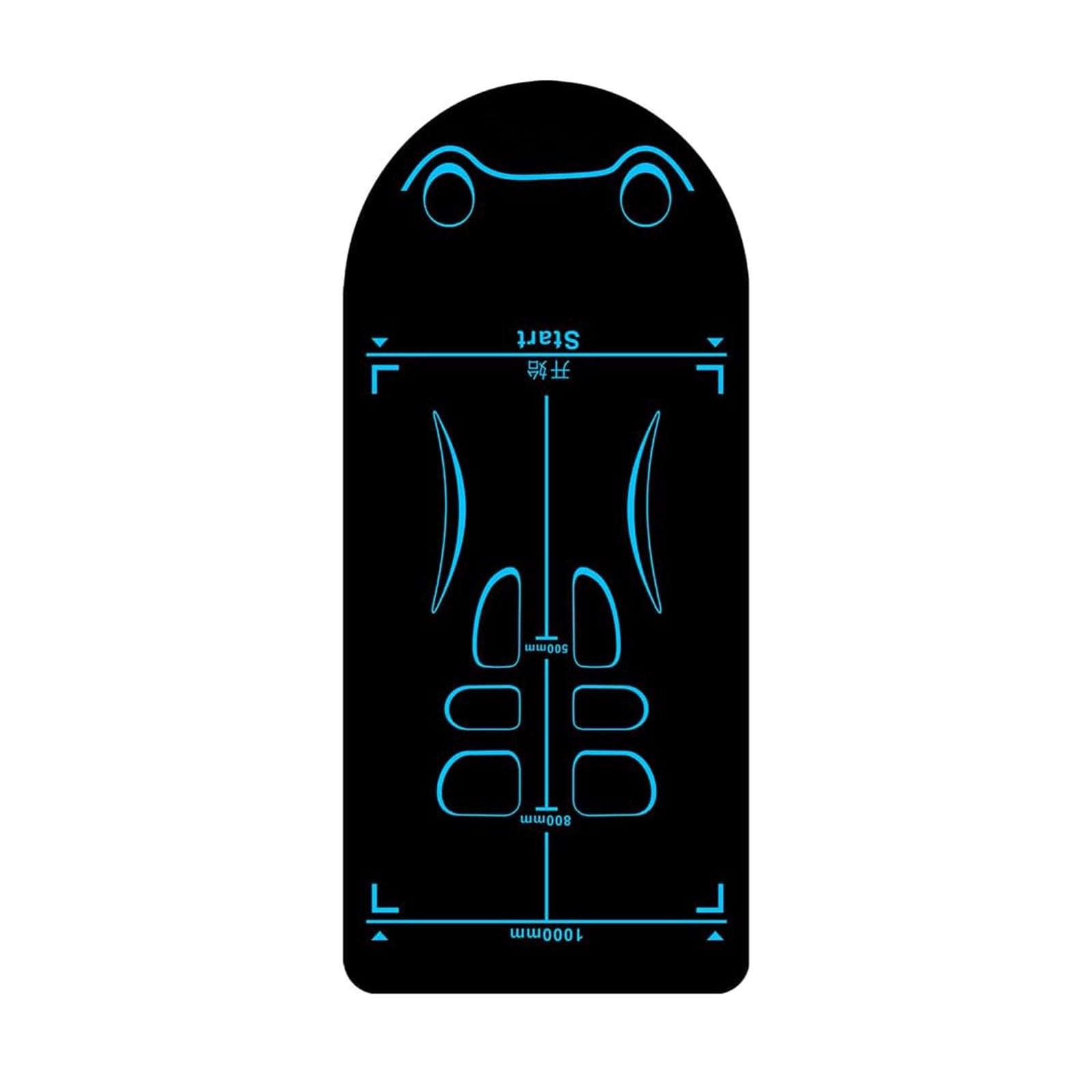 braveheart Abmat Ab Mat Non-slip Yoga Mat Offers Excellent Grip Quiet Ab Wheel Roller Training At Home