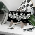 thumbnail image 3 of License Plate, Floral Wing Design Decorative Front,Personalized Stainless Steel License Plate Cover For Men Women,12.2" X 6.2", 3 of 6