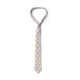 thumbnail image 3 of Doodle Necktie, Pineapple with Brush Strokes, Dress Tie, 3.7", Apricot Peach, by Ambesonne, 3 of 3