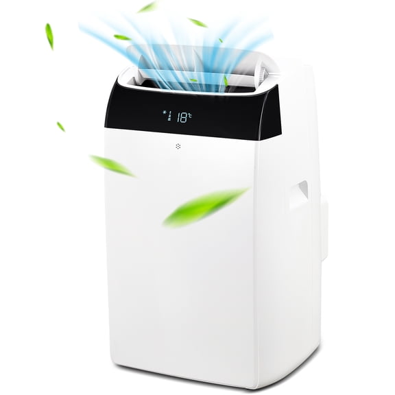 14,000 BTU Portable Air Conditioner, 3-in-1 Cooling Dehumidifier Fan, Ultra Quiet AC Unit for Rooms up to 750 Sq.