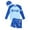 Blue-02, variant on RMGVDSD Boys' Swimwear New Boys Two Piece Swim Set Fashion Kids Rash Guard Swimsuits Short Sleeve Cartoon Swimming Suit Cute Boy Swimsuit For 8-9 Years