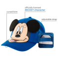 thumbnail image 2 of Gorra de béisbol Disney Mickey Mouse para niños pequeños de 2 a 4 años, 2 of 7