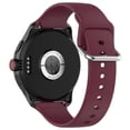 thumbnail image 4 of 【24mm】 Deportivo transpirable banda de reloj de silicona a prueba de sudor a prueba de agua y cómoda experiencia de uso compatible con Smartwatch, 4 of 5