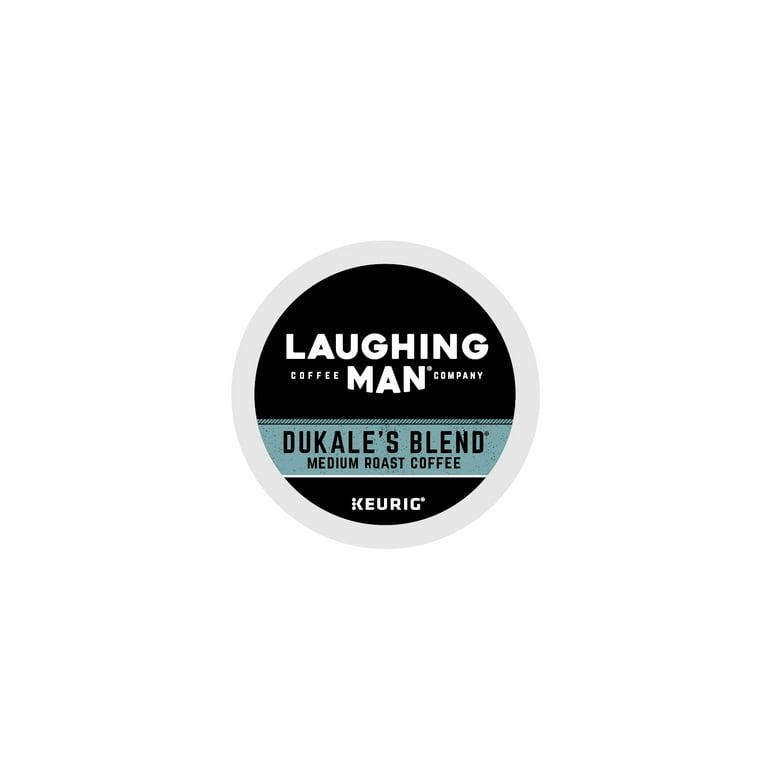 Laughing Man Dukale's Blend Medium Roast Coffee, 22ct Keurig