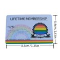 thumbnail image 3 of Business Card Holder, Gift Membership ID Card, Durable Plastic Construction + Sleek Design, For Office/Travel, Portable Identification, Credit Card Slot, Professional Appearance, Desk Accessory,, 3 of 6