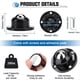 thumbnail image 5 of 16 Ruedas Autoadhesivas de 1 Pulgada para Muebles, Capacidad de Carga de 28 Libras, Ruedas Giratorias para Contenedores de Almacenamiento de Electrodomésticos Pequeños, 5 of 5