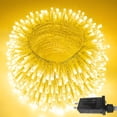 thumbnail image 1 of Cadena de luces navideñas KAQ de 20 m, 200 LED, impermeable, 8 modos, 1 of 8