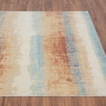 thumbnail image 6 of Luxe Weavers Distressed Abstract Multicolor 8x10 Indoor Outdoor Area Rug Patio Carpet, 6 of 6