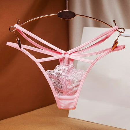 

Ykohkofe Women Thong Sexy Panties Thong Lace Pants Ladies Briefs Underwear
