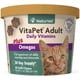 thumbnail image 1 of Suplemento VitaPet Vitaminas Diarias más Omegas para Gatos Adultos 60 Masticables Suaves NaturVet NVS-77757710T, 1 of 9